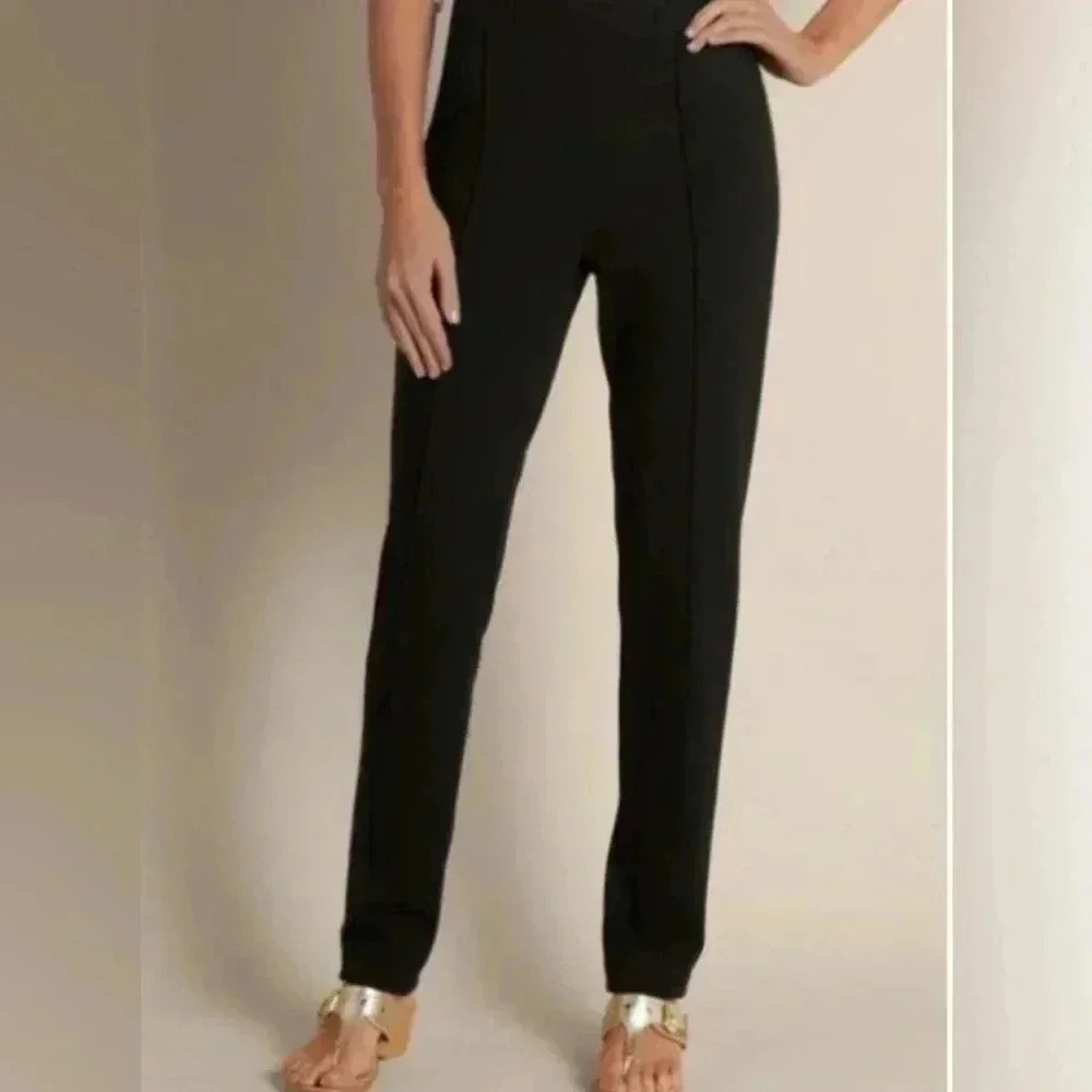 Soft Surroundings Leggings Elastic Waistband with Seam Down Leg